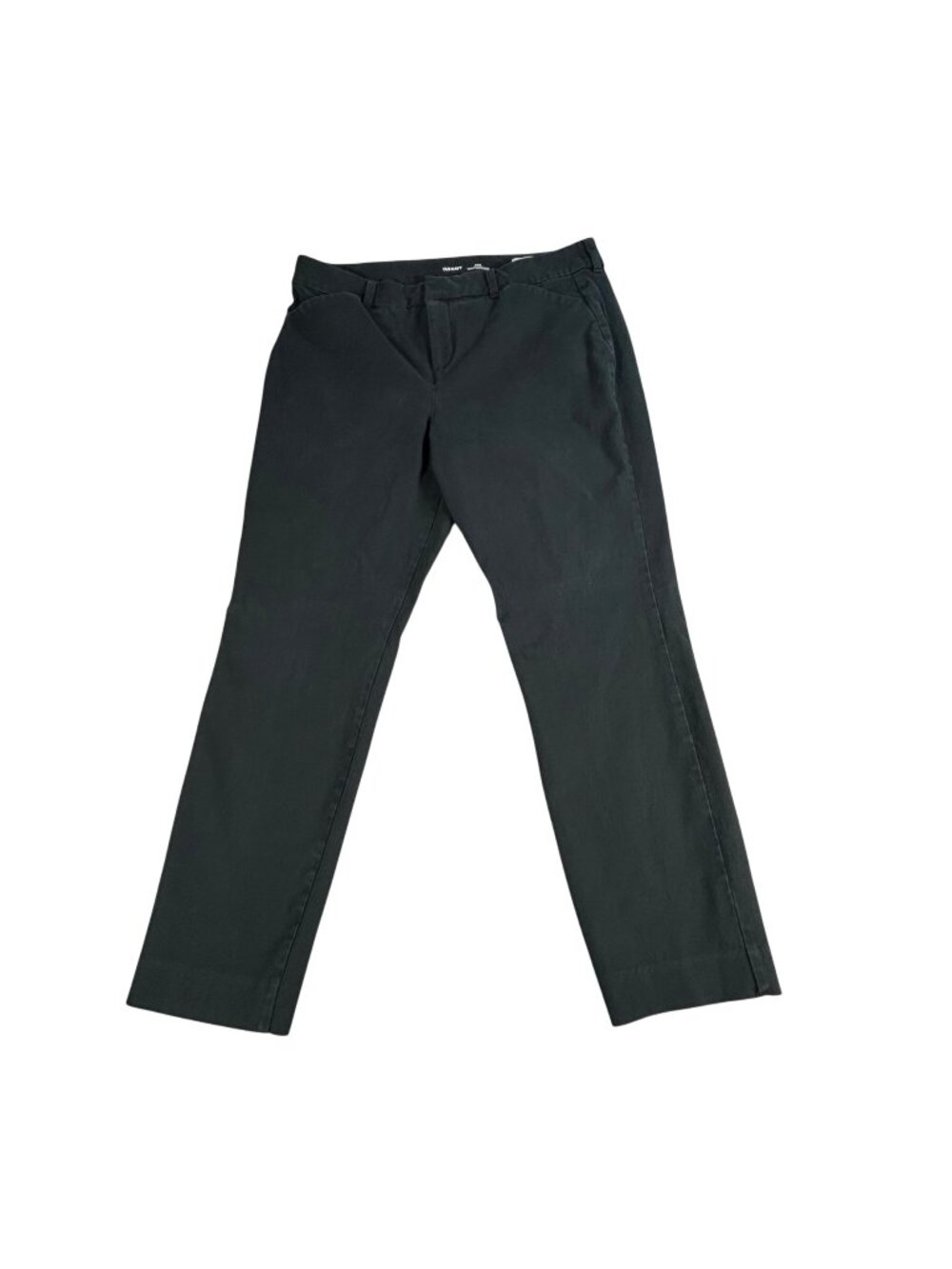 Old Navy Pixie High Rise Skinny Pants Women's 12 Black Slim Pockets Stretchy